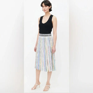 ! Missoni Multicolour Stripe Knit Skirt